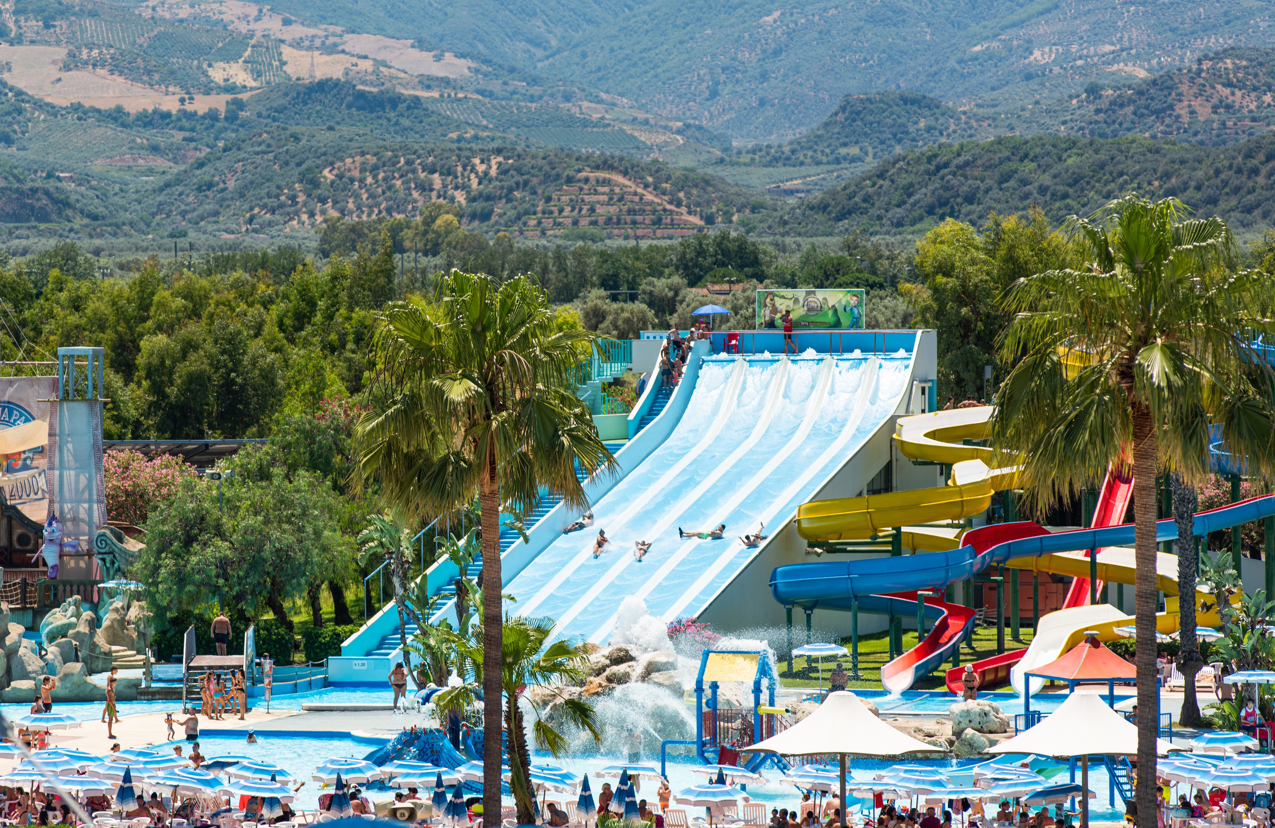 Acquapark Odissea 2000, vicino Rossano sulla costa ionica settentrionale.