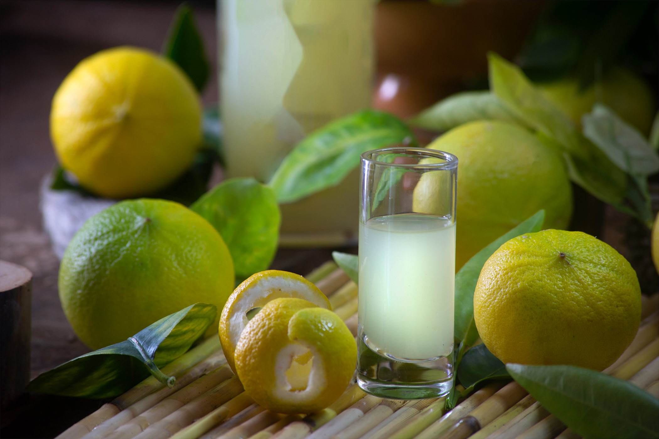 Frutti di bergamotto dalla zona di Reggio Calabria.