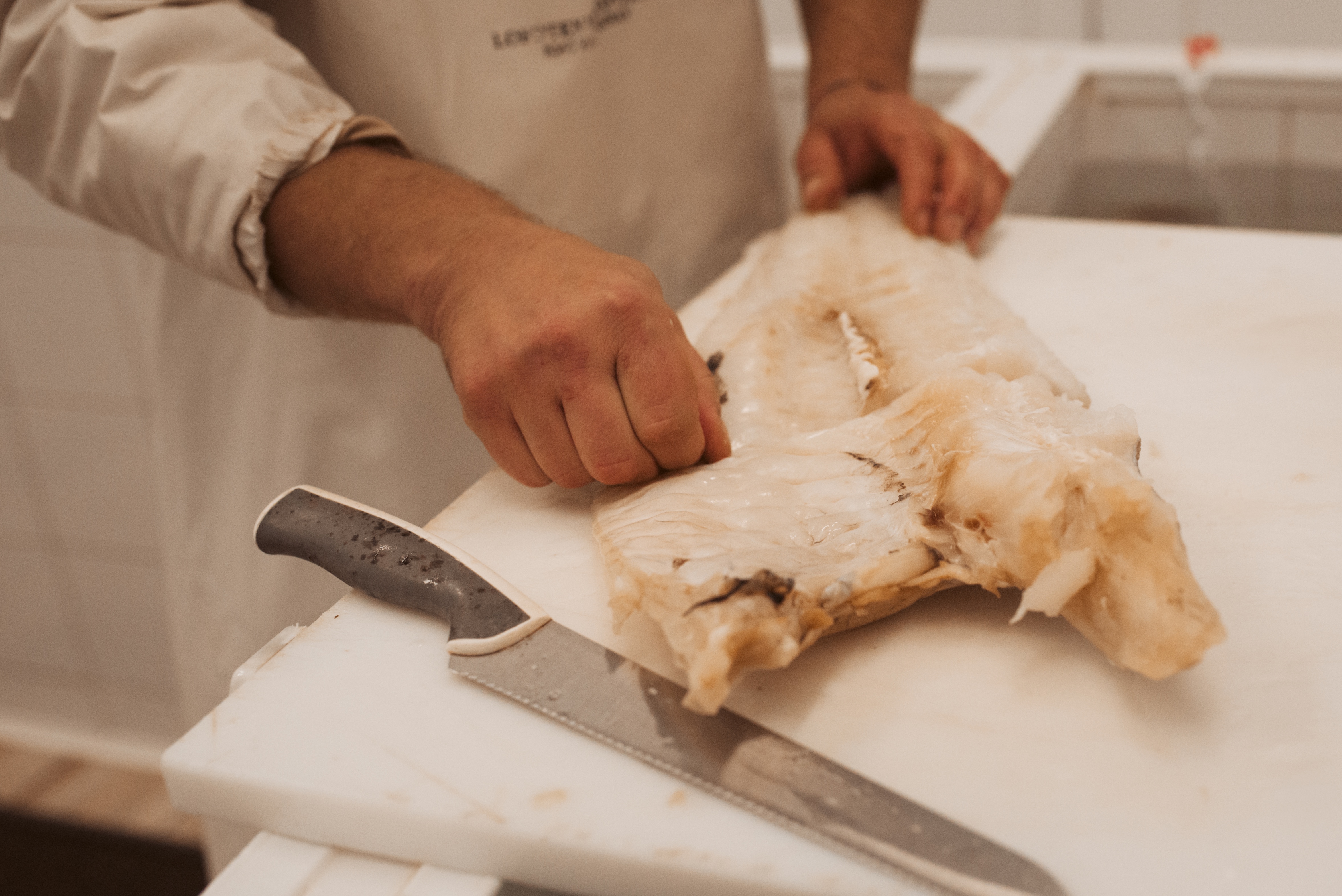 Stoccafisso preparato a Mammola, Calabria.