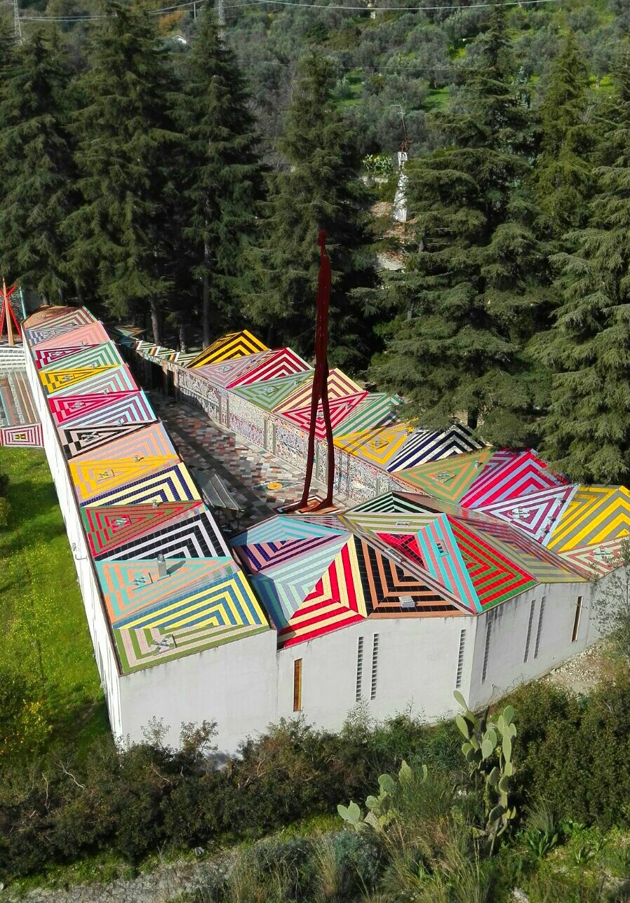 MuSaBa, parco-museo creato da Nik Spatari e Hiske Maas a Mammola.